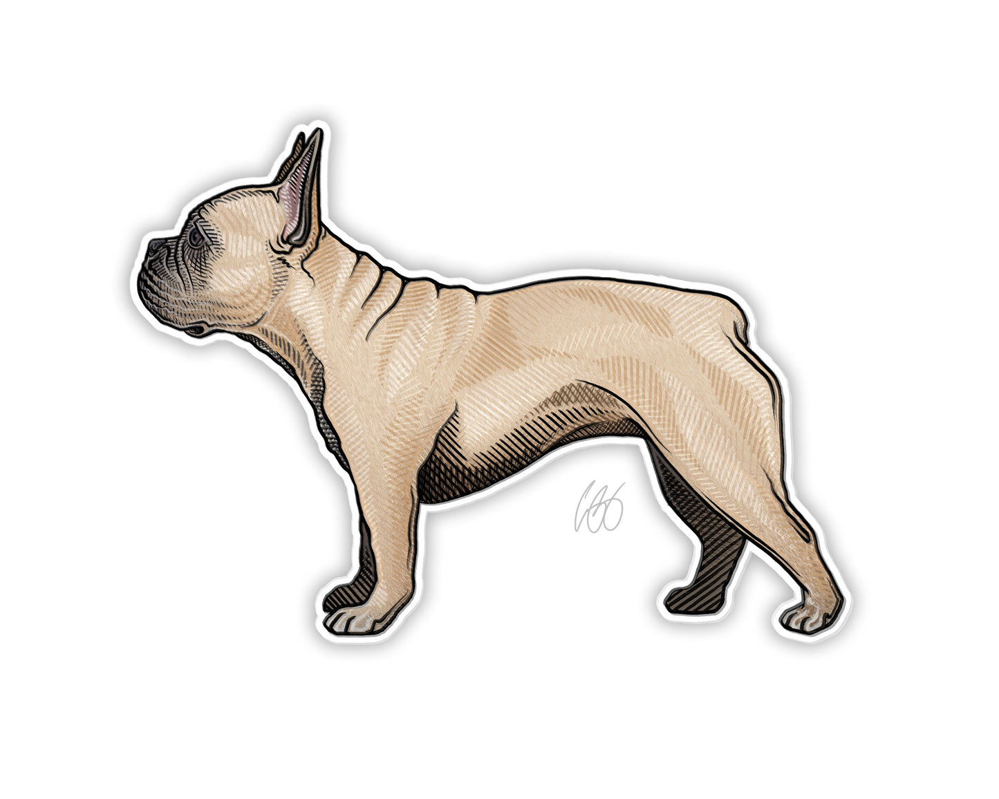 French Bulldog Decal