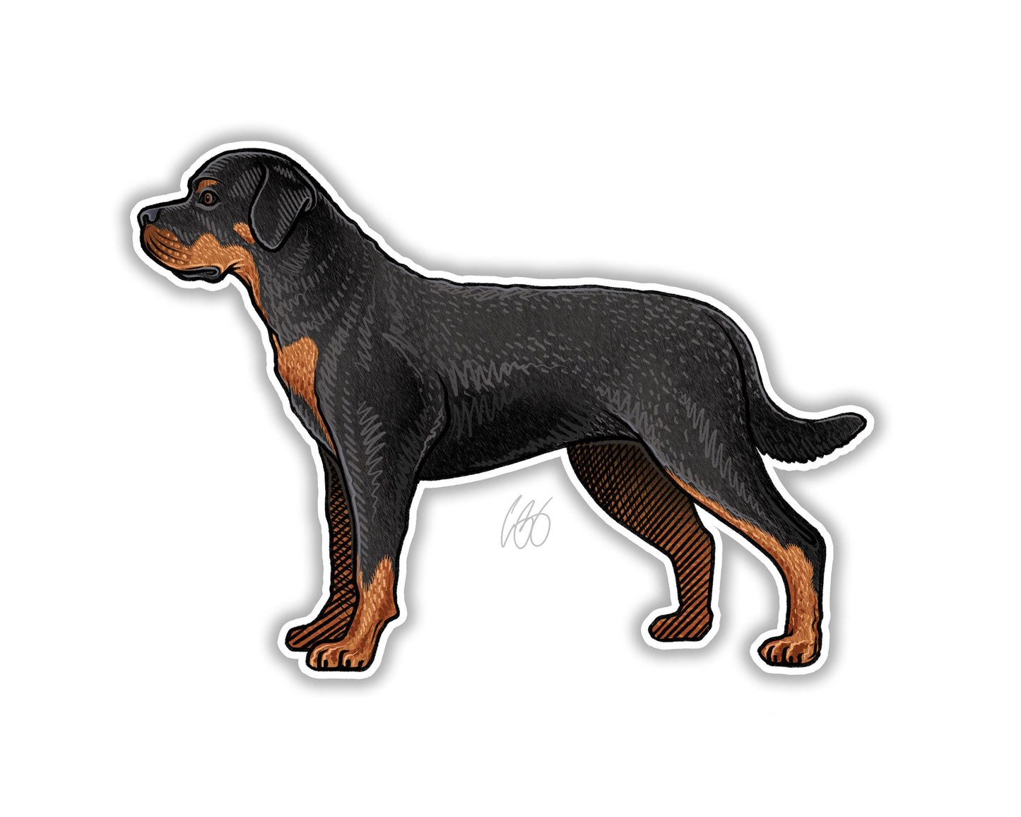 Rottweiler Decal